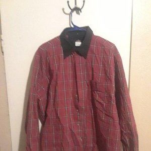 PBR Long Sleeve button down Men’s shirt SIze XL